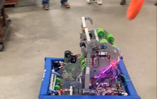 Blaine Robotics Team Robot at Aggressive Engineering